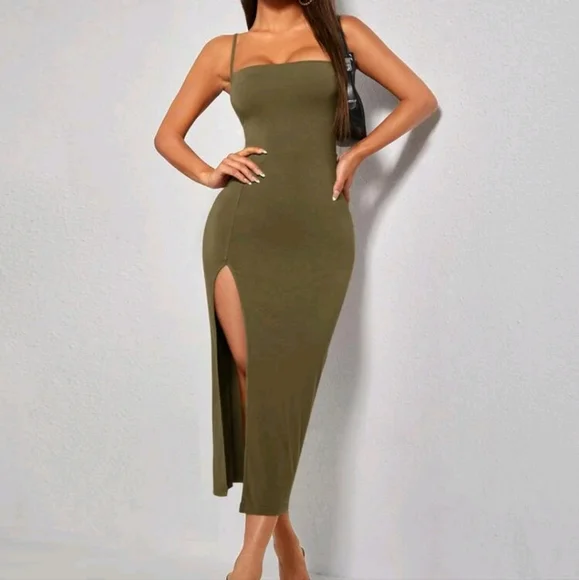 Dresses | Green Scrappy Back Sexy Dress New | Poshmark Dresses | Green Scrappy Back Sexy Dress New | Poshmark